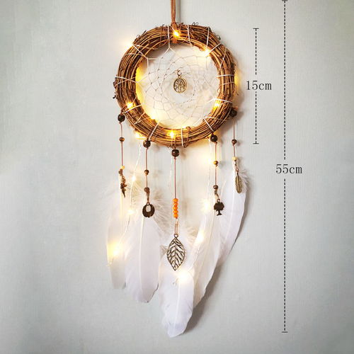 少女系捕夢網DIY 打造ins風臥室的夢幻裝飾