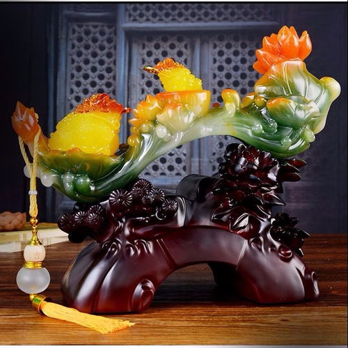 玉如意擺件 匯聚財運，裝點家居的藝術品